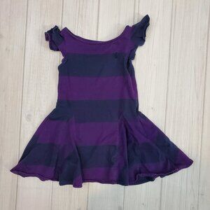 2T Girls Purple Ralph Loren Toddler Dress